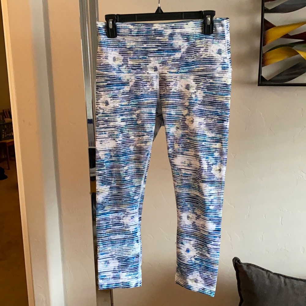 Lululemon high rise wunder under cropped leggings